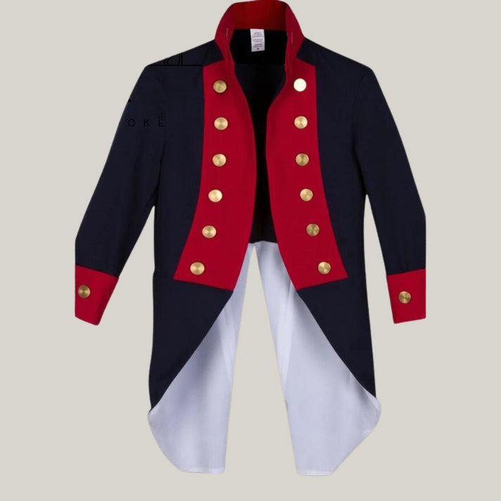 American Revolutionary War Uniform - Continental Army Soldier, Custom Size, Historical Clothing | Blue Rolls Bespoke