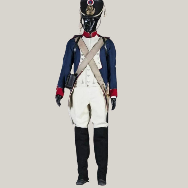 British Napoleonic Officer’s Coat – Blue Wool Reproduction by BlueRolls Bespoke