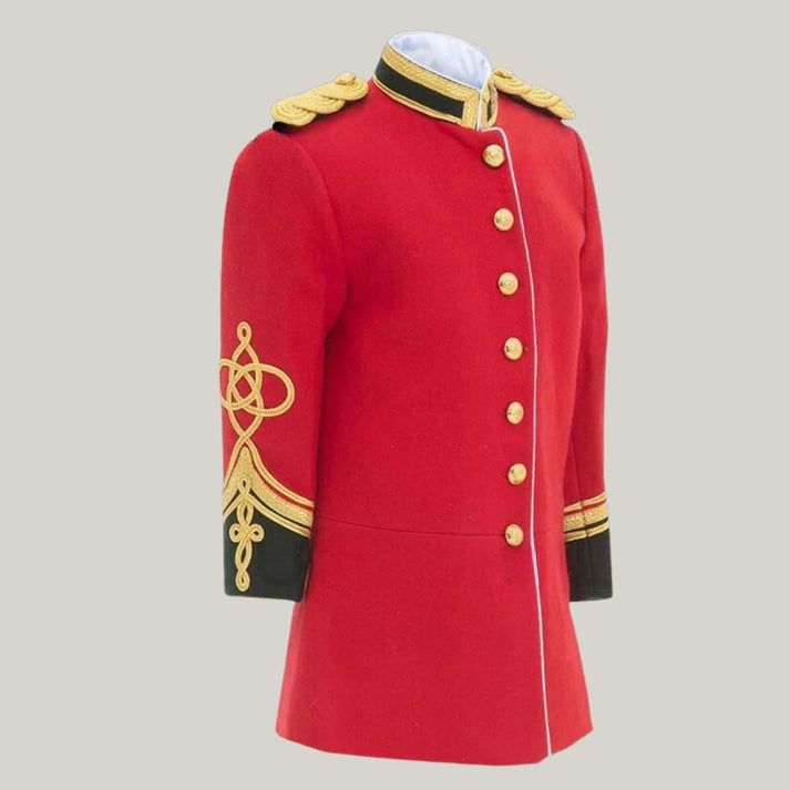 British Anglo War Uniform civil war - Grd Traditional War Jacket Red Army Officer jacket Tunic Circa jacket Men & Women Wedding Jacket