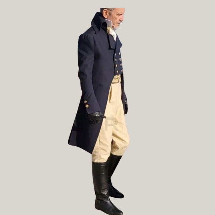 Blue Pride Wool Tailcoat, New Men Regency Style, Mr. Darcy Tailcoat, Regency Tailcoat, Wedding Tail coat