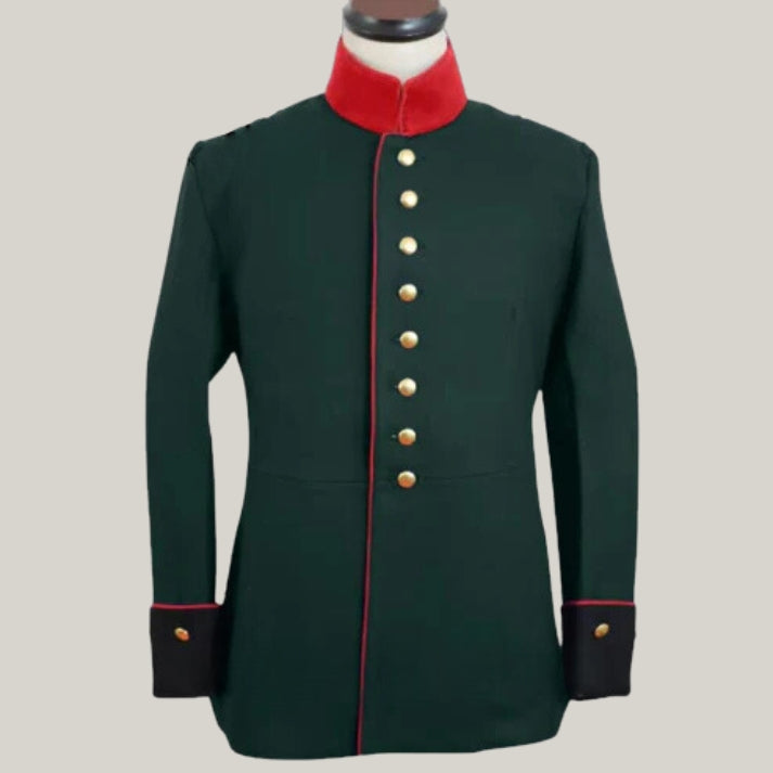 New Brand New Waffenrock für Mannschaften im Königlich Sächsischen 7. Feld-Artillerie-Regiment Jacket - Military Coat - Wool jacket
