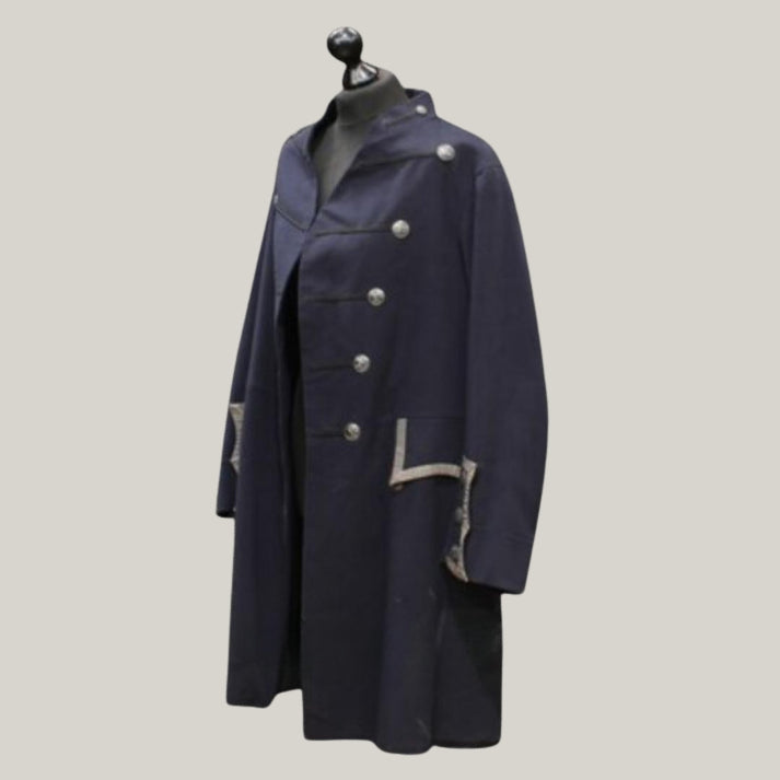 Unisex Navy Blue Jacket - Brand New Regency dated 1840 – 1850 Regency Coat - Custom made wool coat - Historical tail coat