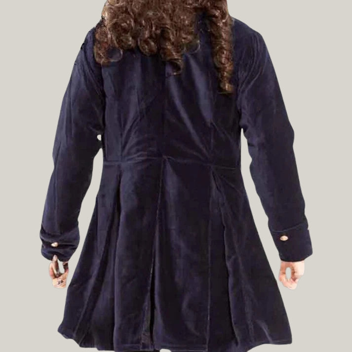 Blue Rolls Presents Men's Deluxe Pirate Admiral Coat - Inspired by Pirates of the Caribbean, for a commanding buccaneer look