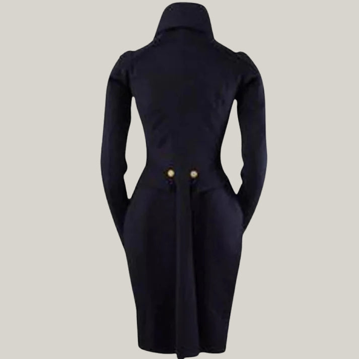 New Men's Navy Blue Regency Coat | 1810-1830 British Wedding Tailcoat, Custom Made By Blue Rolls Bespoke