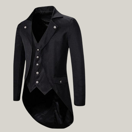 Hand Made - Men's Leisure Blazer | New Coat  18th Century Style, Regency Coat | Side Pockets Long Sleeve | Blue Rolls Bespoke