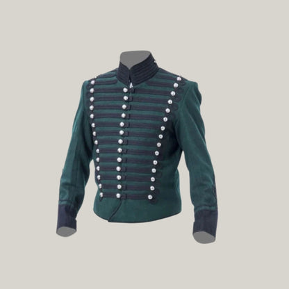 BlueRolls New 95th Military Uniform  Hussar jacket  – Authentic Historic Regiment Coat