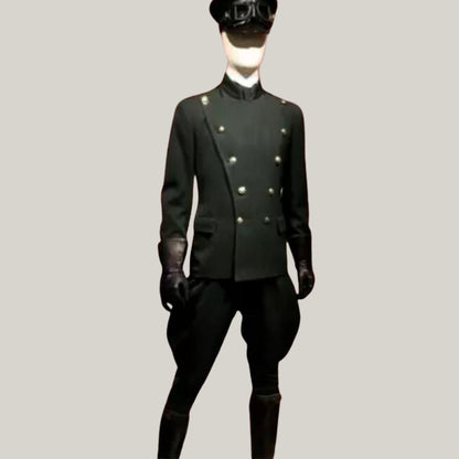 Chauffeur Uniform -  Green Coat - New 1930 Chauffeur Uniform - Chauffeur Seasons - wool material - history reproduction By Blue rolls