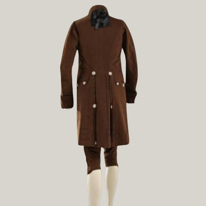 Role play Historical jacket - 18th Century Victorian Stylish Gothic Aristocrat Vintage Men's Rococo Colonial Coat Men's Regency Tailcoat