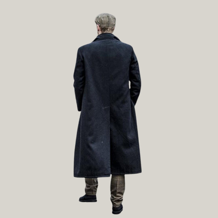 New Premium Limited Edition - Wool long coat | Black | Blue | Men's | 1920s style | Peaky Blinders | Thomas Shelby