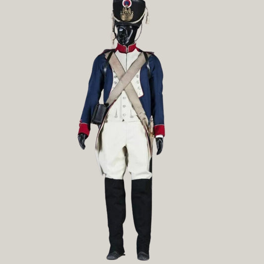 British Napoleonic Officer’s Coat – Blue Wool Reproduction by BlueRolls Bespoke