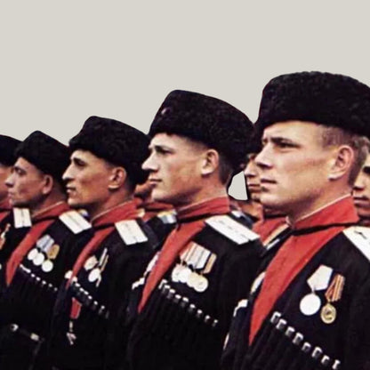 Brand New Traditional Chokha Cossack &Caucasus Men Custom Black Wool Coat