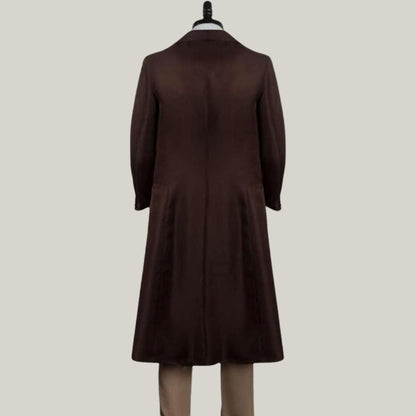 Christmas Cosplay Attire - Oppenheimer Movie Cosplay Costume - Men's Brown Suit Outfit, 1940s Vintage Formal Costume, Halloween Carnival