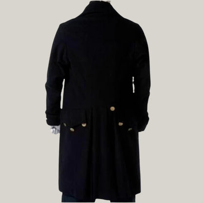 Men's Navy Blue coat - Royal British Officer’s Jacket -  Military Jacket - Napoleonic Uniform - Hussar jacket - Warrant Officer’s Uniform