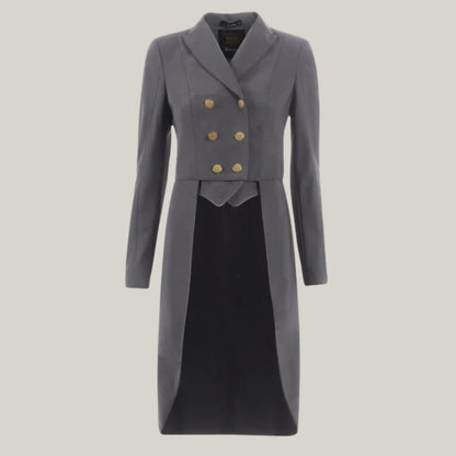 New Unisex 18th Century Regency Tailcoat - Victorian Tailcoat Coat Dated 18130-50 Jacket, Military Tailcoat - Riding Jacket Blue Wool coat