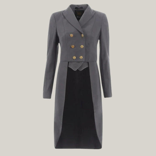 New Unisex 18th Century Regency Tailcoat - Victorian Tailcoat Coat Dated 18130-50 Jacket, Military Tailcoat - Riding Jacket Blue Wool coat