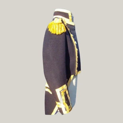 French Junior Captain’s Hussar Jacket – Authentic Military Coat - BlueRolls