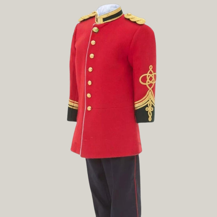 British Anglo War Uniform civil war - Grd Traditional War Jacket Red Army Officer jacket Tunic Circa jacket Men & Women Wedding Jacket