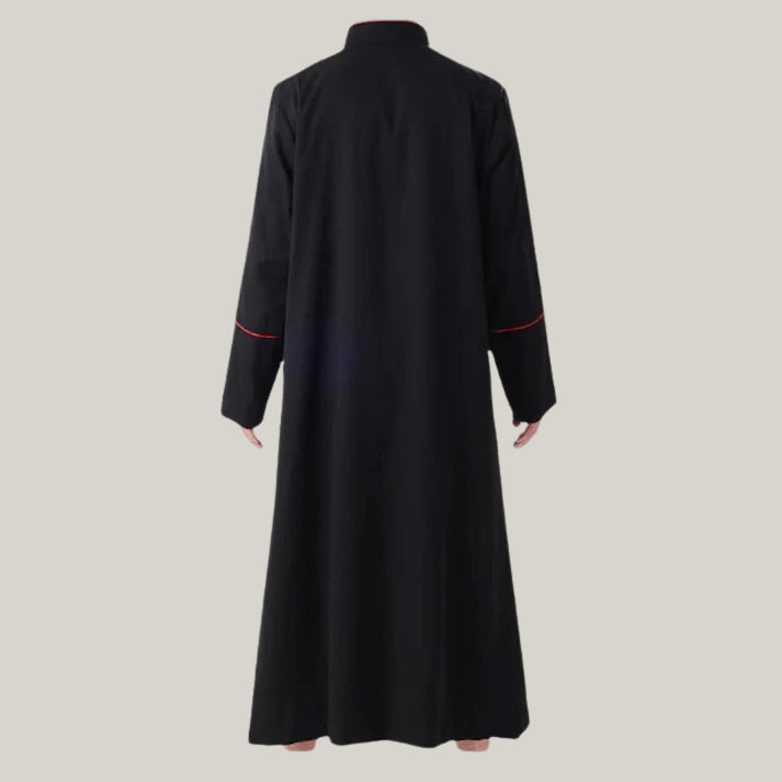 New Catholic Black - Roman Cassock - Wool Blend Clergy Robe, Catholic Priest Vestment, Custom Clerical Garment, Men/Women Church Attire