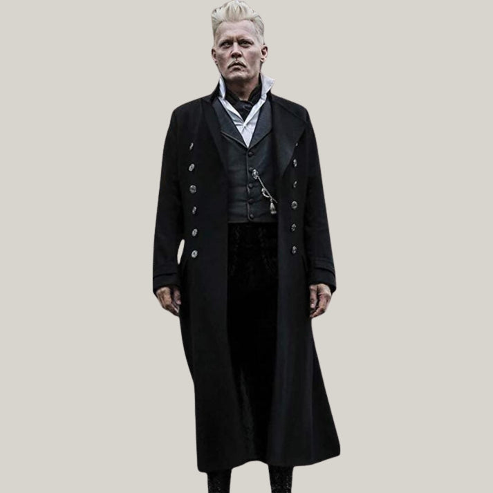 Vampire Pirate Halloween Costume, Vintage Medieval, Men's Victorian Cosplay - Medieval Renaissance - Fantastic Beasts - Johnny Depp Coat