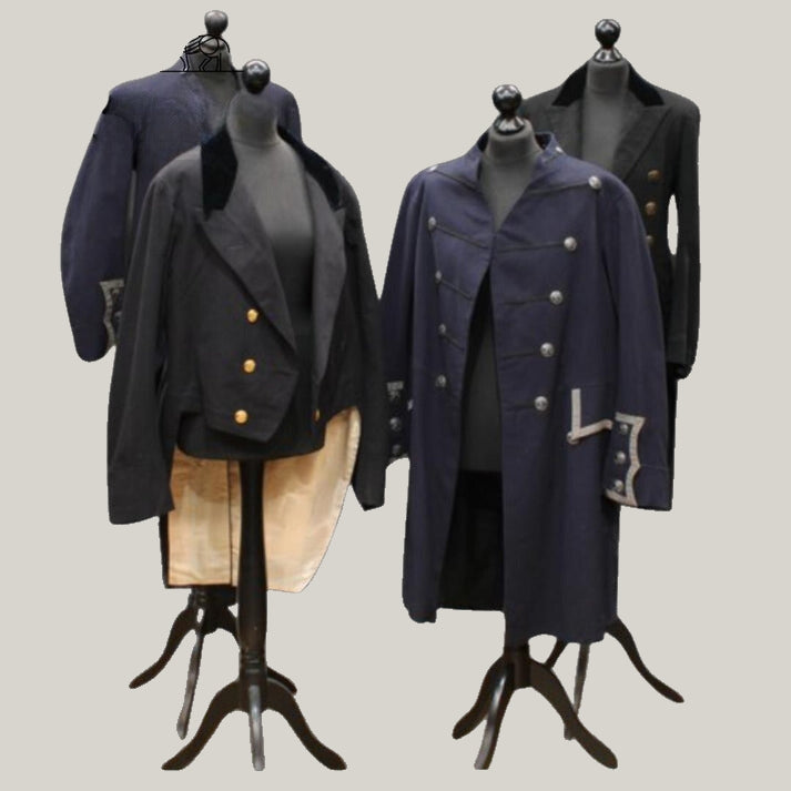 Unisex Navy Blue Jacket - Brand New Regency dated 1840 – 1850 Regency Coat - Custom made wool coat - Historical tail coat