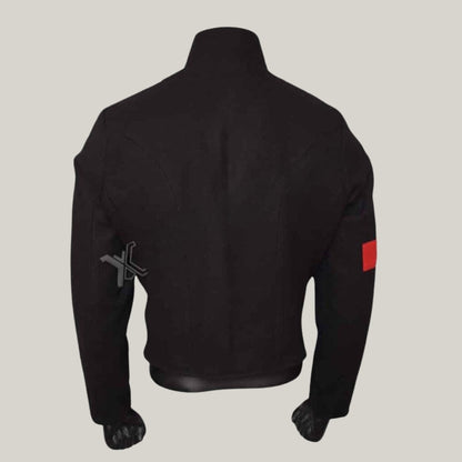 1815 Hussar Black Wool Jacket - Royal Air Force Pelisse Artillery Circa – a vintage military- jacket blending historic elegance