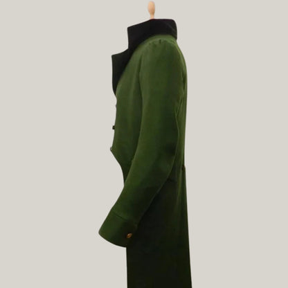 New Men's Green Wool Regency Tailcoat – 19th Century Georgian & Victorian Era Coat
