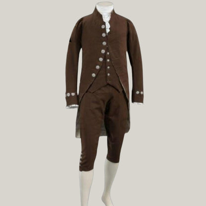 Role play Historical jacket - 18th Century Victorian Stylish Gothic Aristocrat Vintage Men's Rococo Colonial Coat Men's Regency Tailcoat