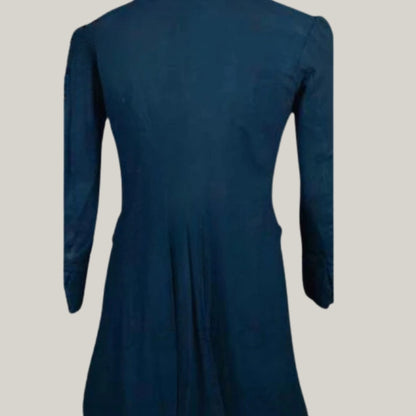 Navy Blue tail coat - limited Edition | Blue Regency dated 1800's Regency Coat - British Handmade Tailcoat - Custom made - Historical coat