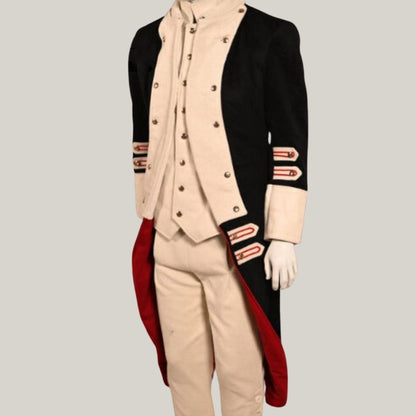 Brand New Napoleon Bonaparte Frock Coat – Handmade Napoleon-Style Jacket for an Authentic Historical Costume
