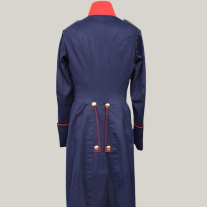 New Brand  Officers - Jacket Hand Made Grenadier Regiment Guard Men Navy Blue Custom Wool Men Long Coat -Military Coat -