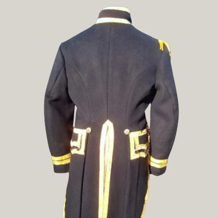 French Junior Captain’s Hussar Jacket – Authentic Military Coat - BlueRolls
