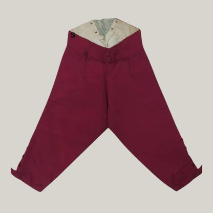 Men's Red Wool 18th Century Military Custom Made Victorian Regency Tailcoat