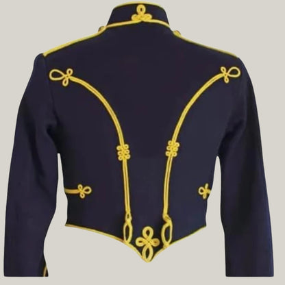 New Vintage Military jacket Uniform Hussar jacket Tunic pipe Band jacket
