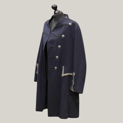 Unisex Navy Blue Jacket - Brand New Regency dated 1840 – 1850 Regency Coat - Custom made wool coat - Historical tail coat
