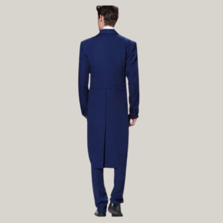 Premium Men Regency 3 Piece Tailcoat Suit Slim Fit Jacket & Waistcoat Trousers | Costume Attire | Formal Wear | Authentic Regency Suit