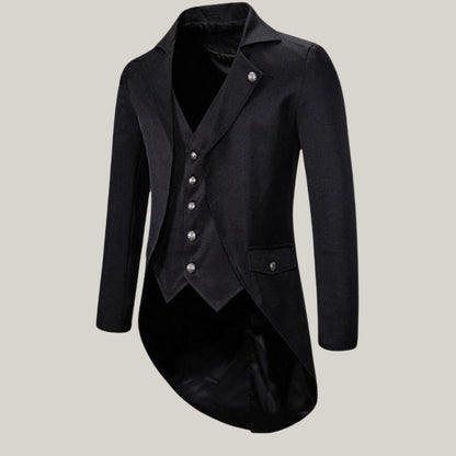 Hand Made - Men's Leisure Blazer | New Coat  18th Century Style, Regency Coat | Side Pockets Long Sleeve | Blue Rolls Bespoke