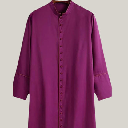 Roman Cassock - Clergy Vestment, Traditional Priest Robe, Catholic Church Garment, Liturgical Clothing, Gothic Clerical Attire
