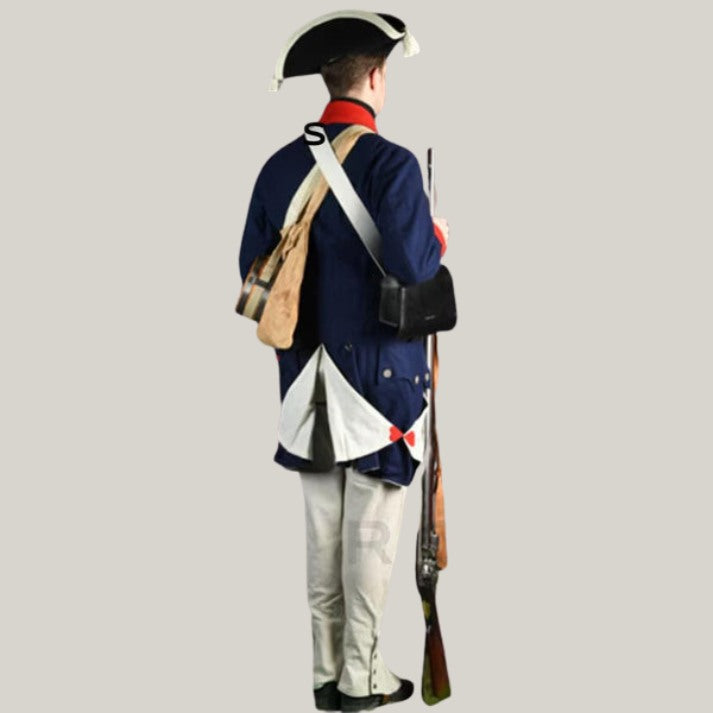 Continental Army Coat | 1770s Revolutionary War Jacket | Napoleonic Uniform | BlueRolls Bespoke