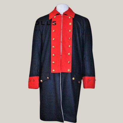 Continental Army Coat | 1770s Revolutionary War Jacket | Napoleonic Uniform | BlueRolls Bespoke