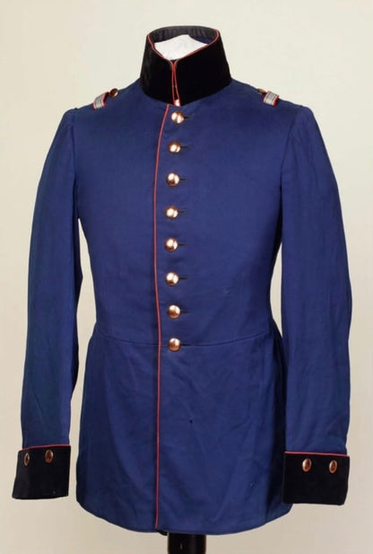 Waffenrock für Mannschaften im Königlich Sächsischen 7. Feld-Artillerie-Regiment Jacket - Military Coat - Prussian Field Artillery jacket