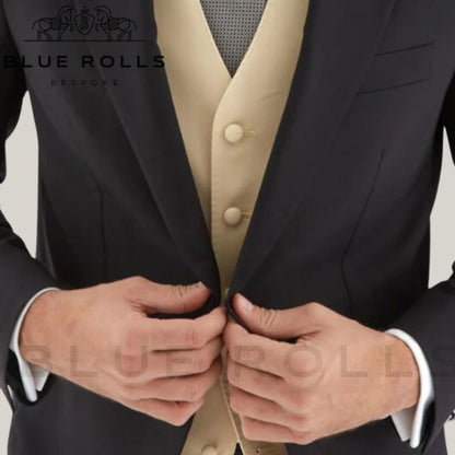 Hand Made - New Premium Men's Long Tail suit | Men's Classic Morning Suit |  | Custom Made | | Blue Rolls Bespoke