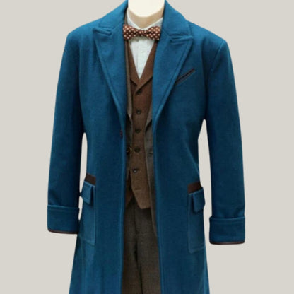 George Washington Uniform - Navy Blue Lapel Wool, Continental Army Coat - Custom Size, Complete Set